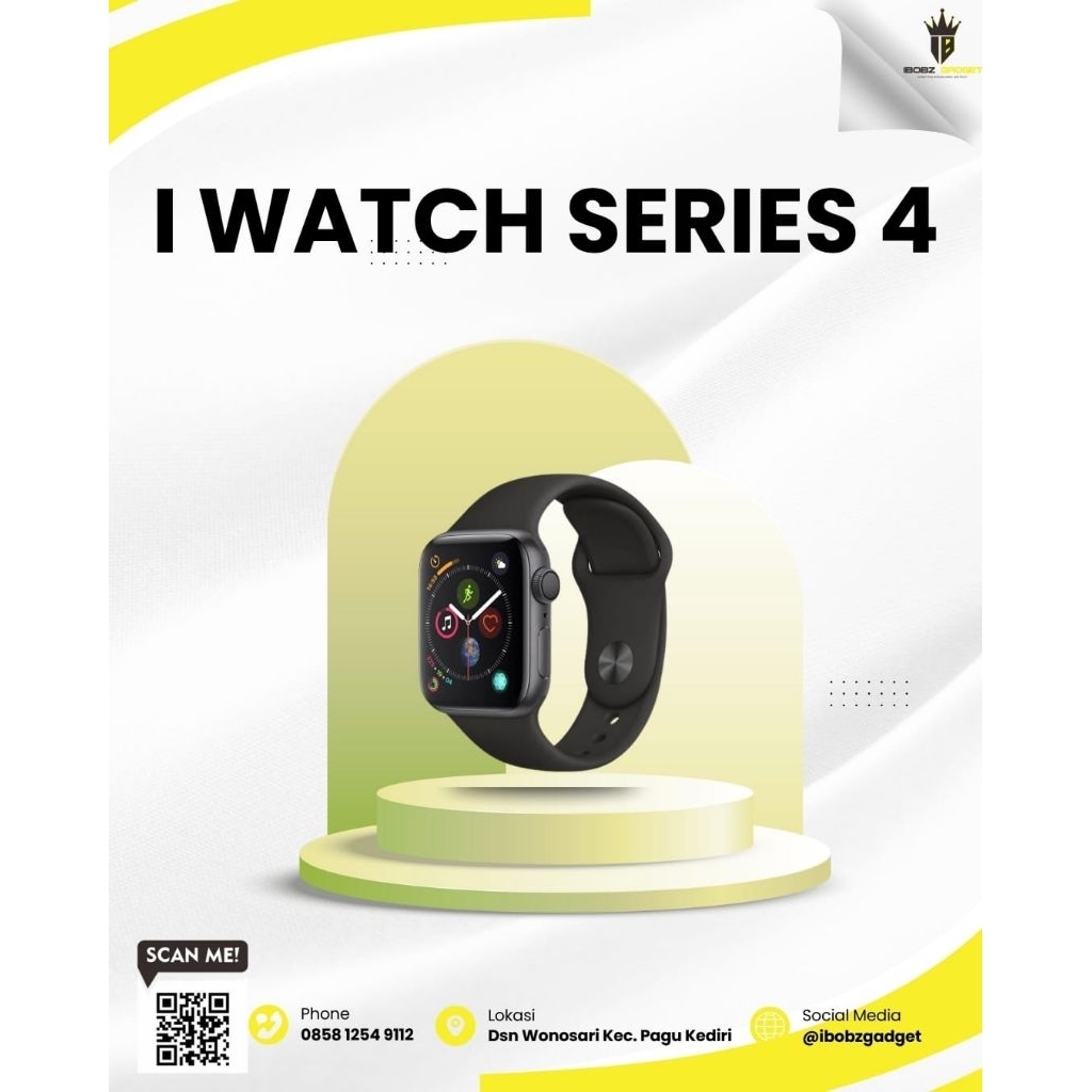 APPLE WATCH SERIES 4 SECOND GARANSI RESMI