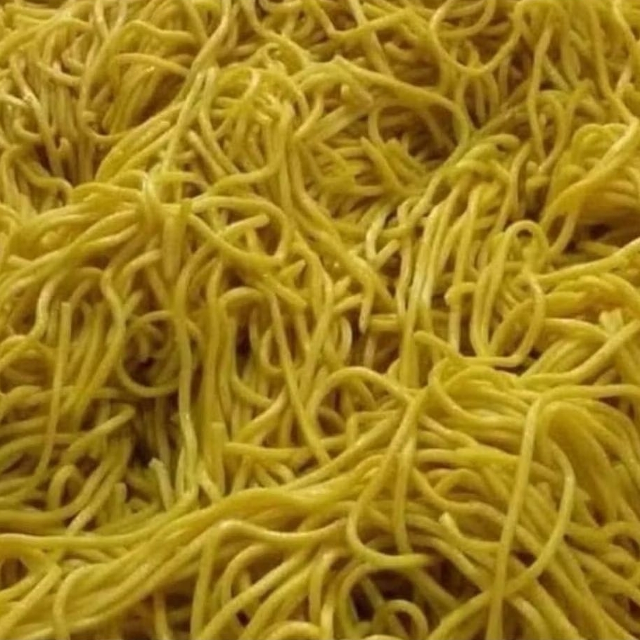 Mie Basah Kuning Besar Kecil Halus untuk Mie Titi Mie Goreng - Pasar Makassar