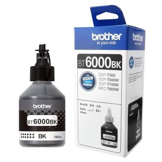 BROTHER Tinta BT-6000BK | BT6000BK | BT6000 BK Ori Black