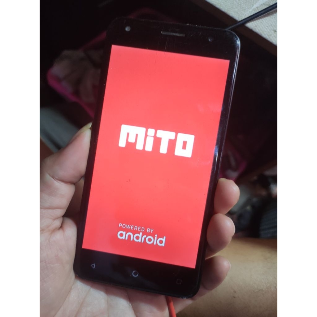 lcd mito a19 ori copotan normal tinggal pasang mesin