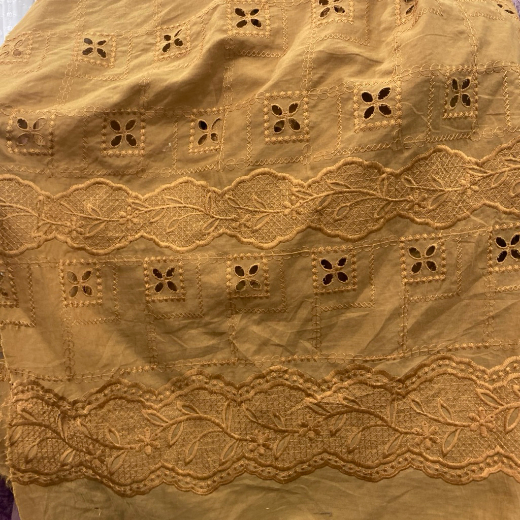 katun bordir kain katun bordir premium katun bordir bolong