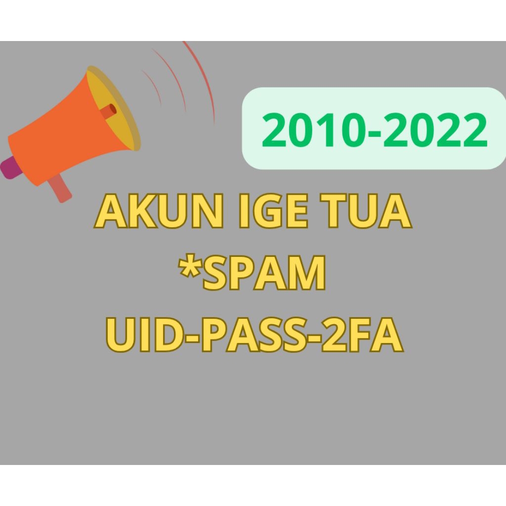 PRODUK AKUN INSTAGRAM  TYPE LAWAS DENGAN VARIASI FOLLOWERS