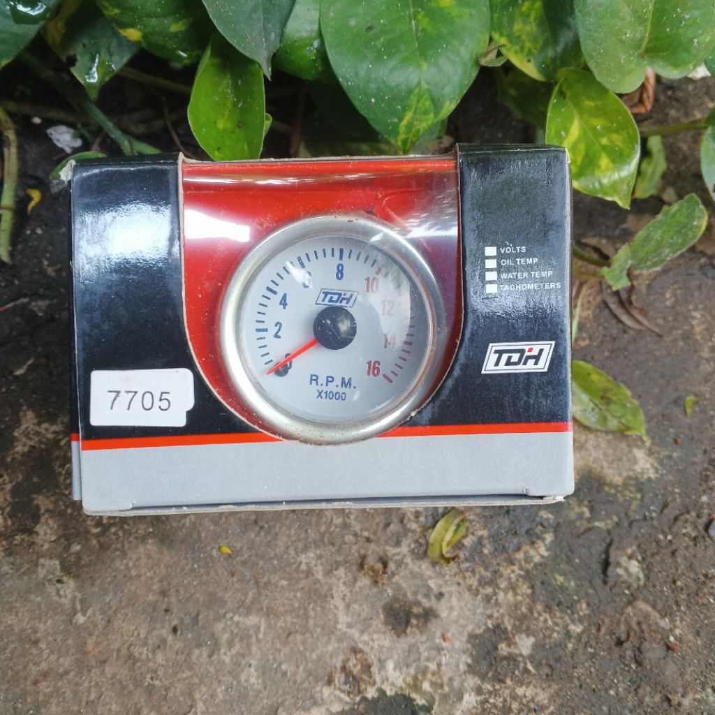 Takometer odometer kilometer rpm gas motor