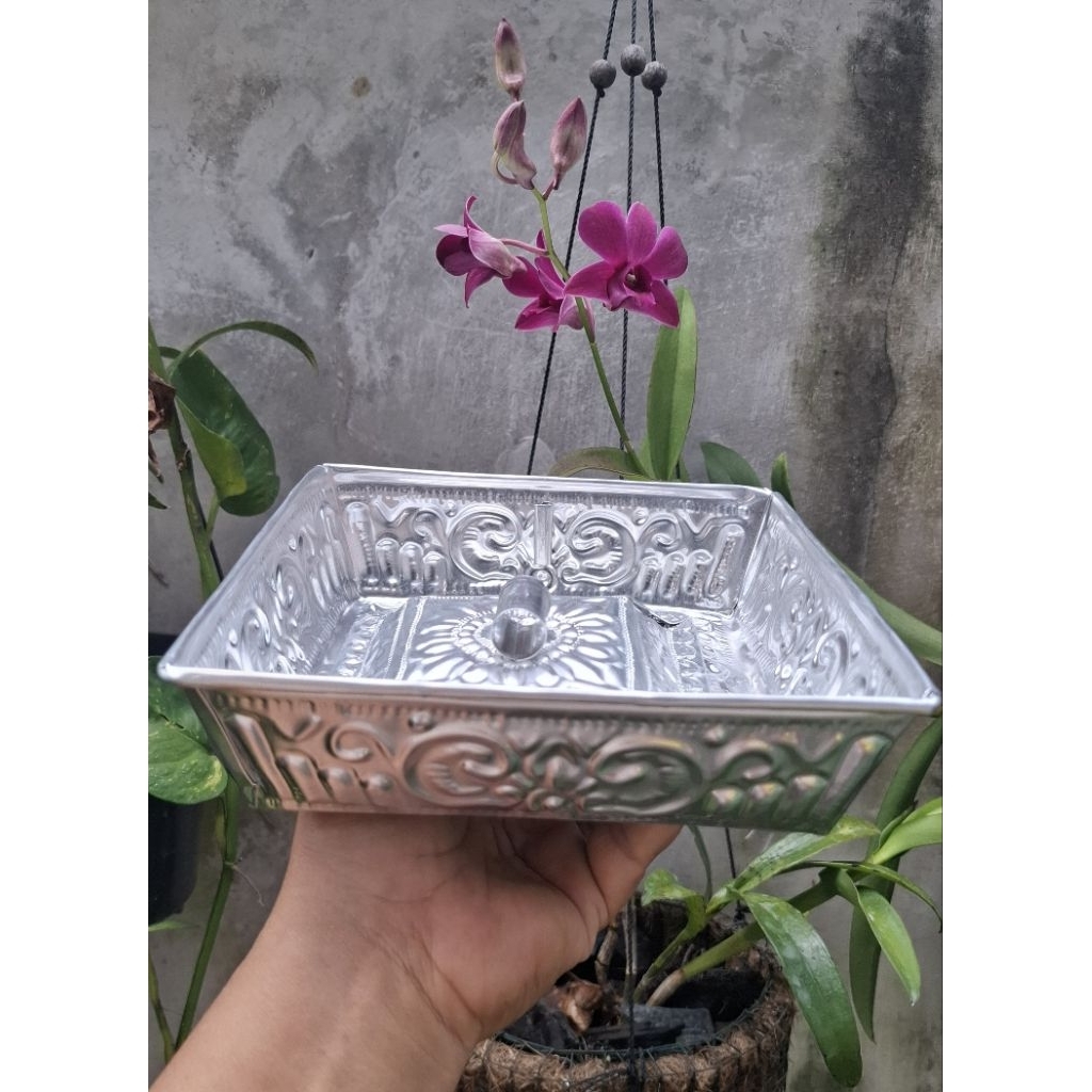 bokor pemuspaan aluminium18cm