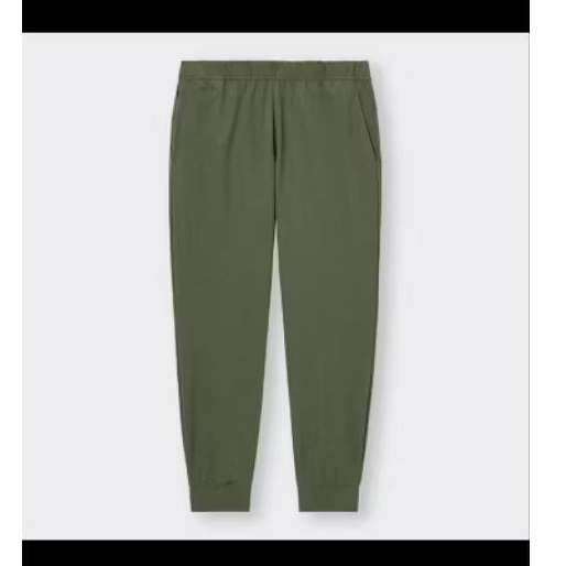 gu by uniqlo jogger olive original