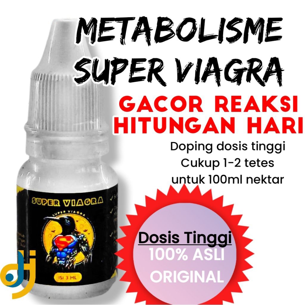 Metabolisme SUPER VIAGRA untuk semua burung (Murai, Sogon, Anis Merah, Pleci, Cucak Ijo, Branjangan,
