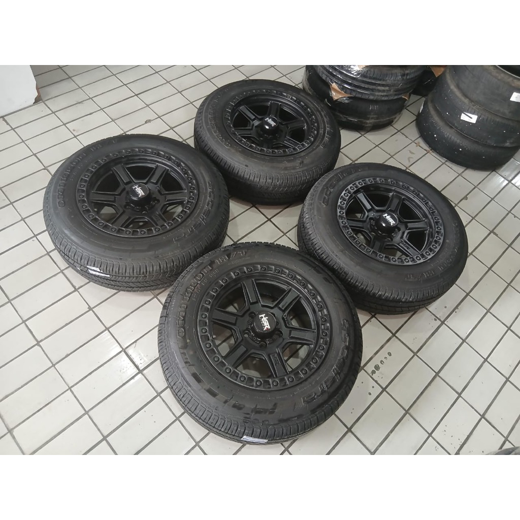 velg hsr ring 16 plus ban lubang 5x114 murah cocok untuk inova rush dll