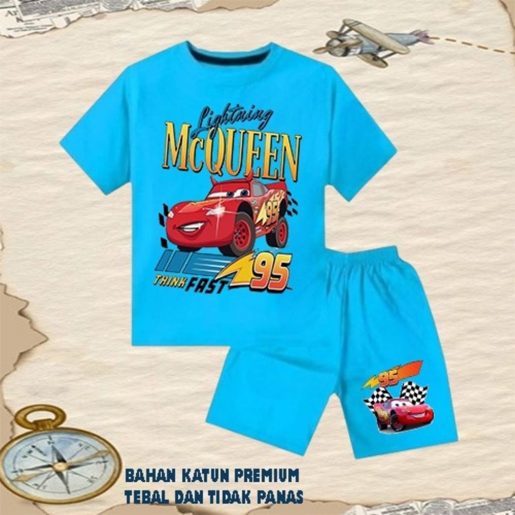 Setelan baju anak laki laki perempuan baju kaos setelan anak laki laki perempuan umur 6 bulan - 10 t