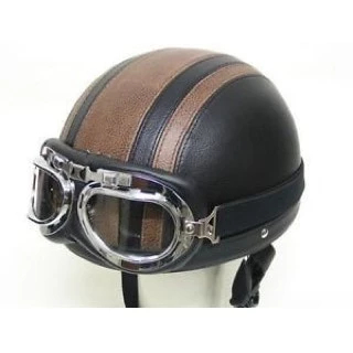 Kacamata Google Pilot Untuk Helm Retro Snail
