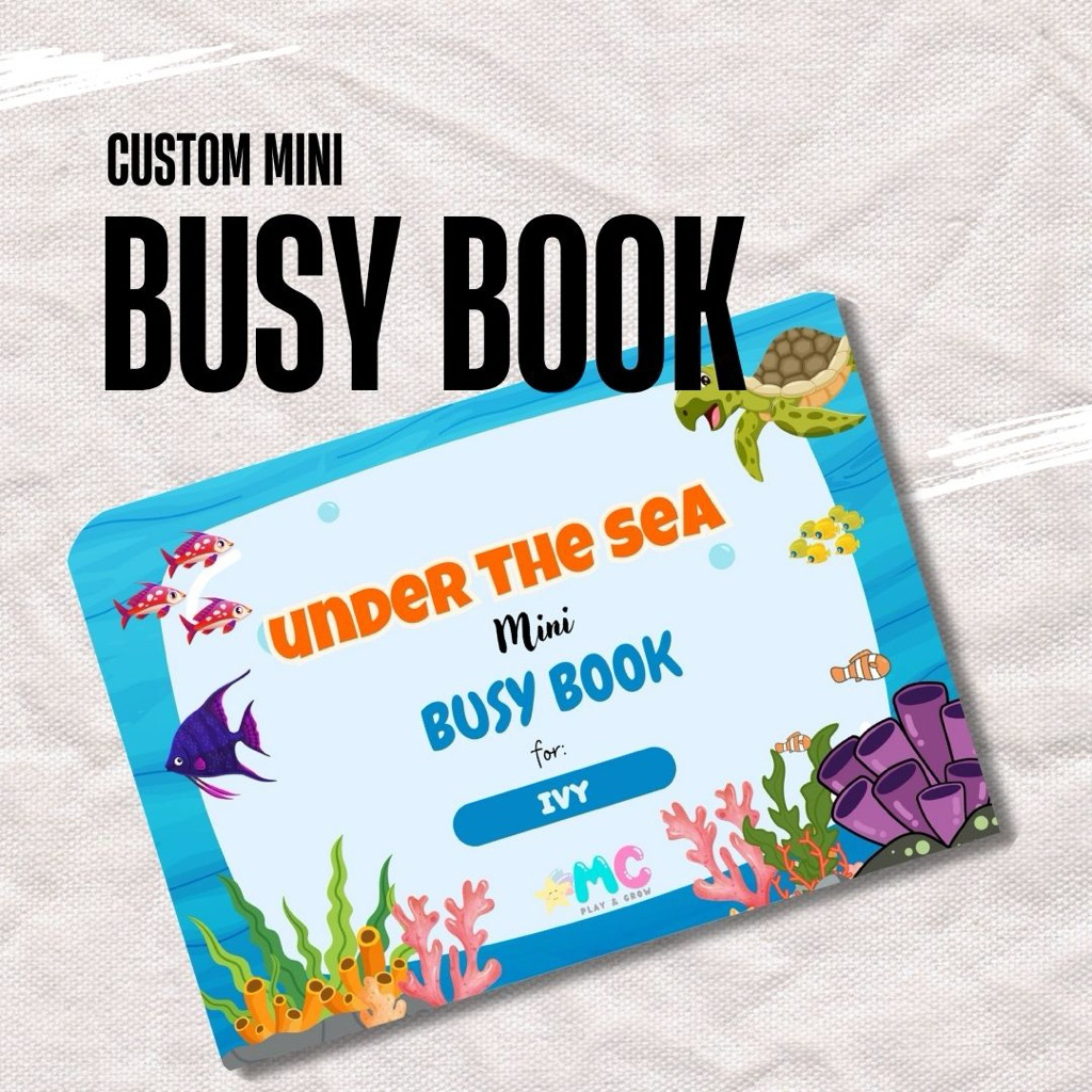 MINI BUSY BOOK / BUSY BOOK CUSTOM / HAMPERS BUSY BOOK