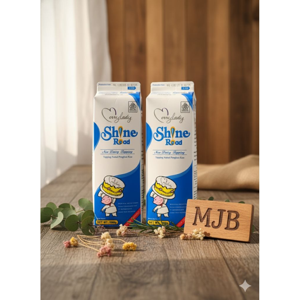 Shine Road Whipping Cream / Shine Road Non Dairy Whipping Cream 1 Liter Whip Cream