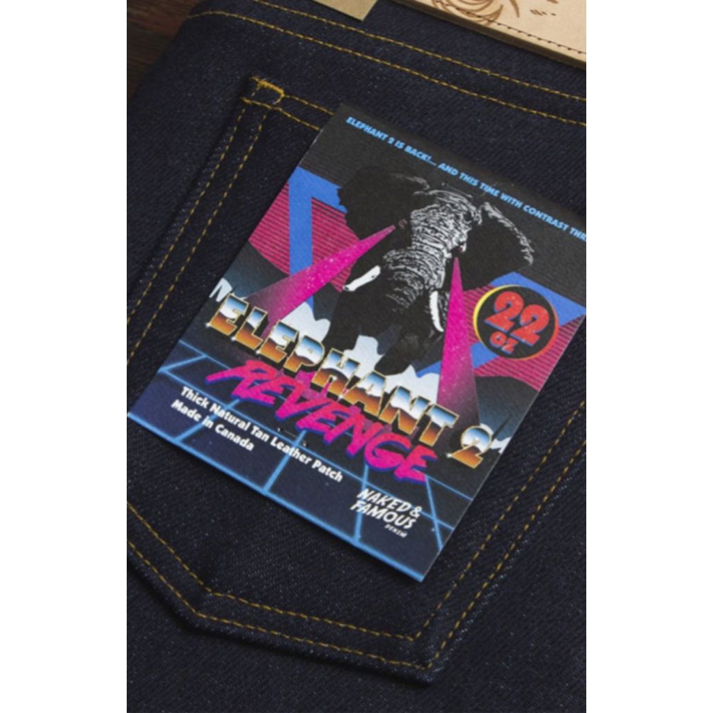 Naked & famous selvedge not nudie jeans iron heart the flat head