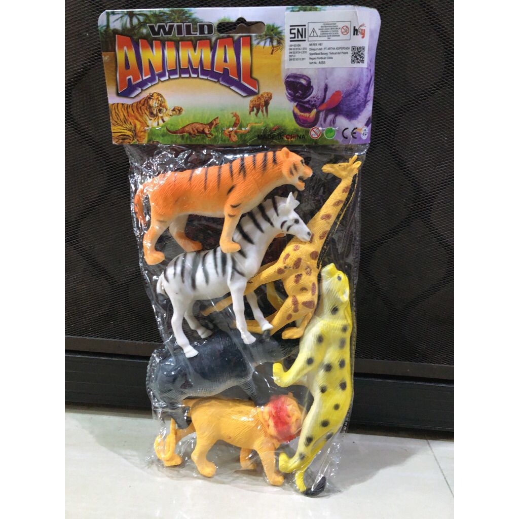 mainan anak/mainan hewan /mainan wild animal