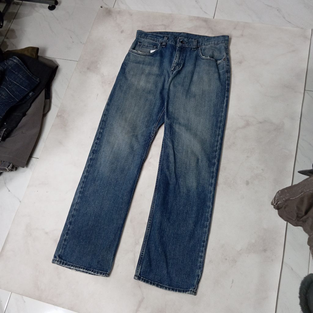 Celana Jeans Denim Volcom Mark Appleyard Pria Wanita Second Bekas