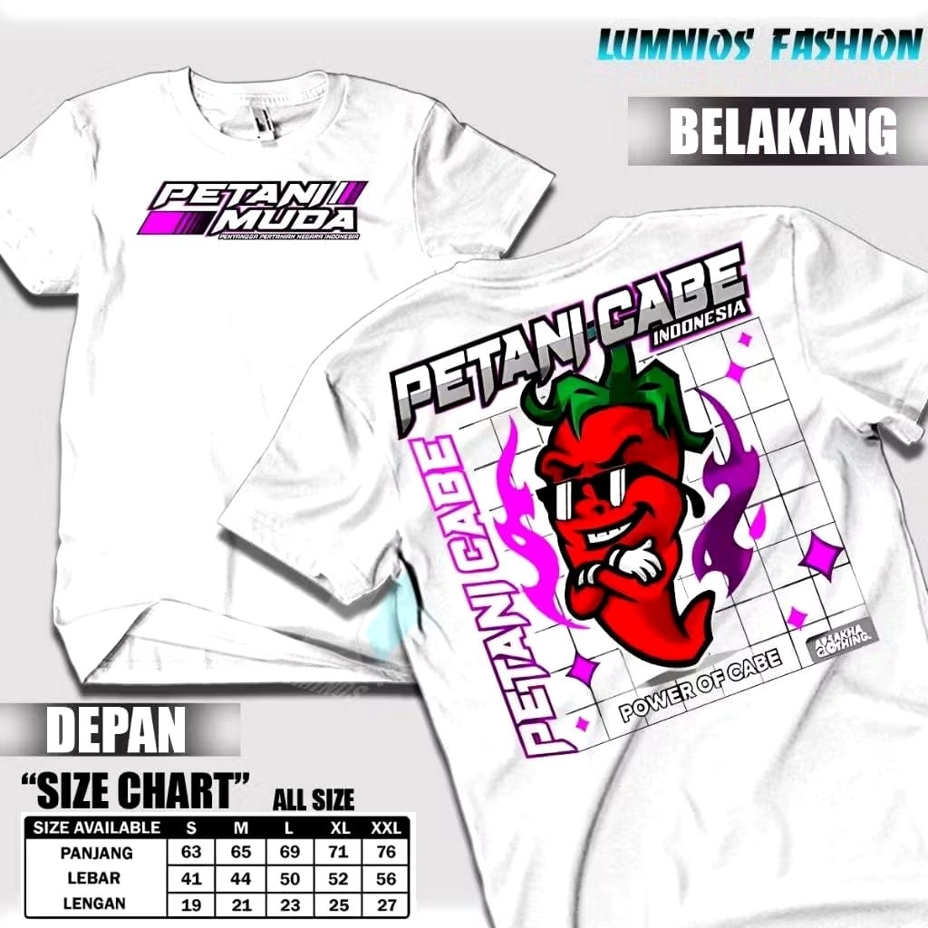 Kaos Petani Muda Petani Cabe