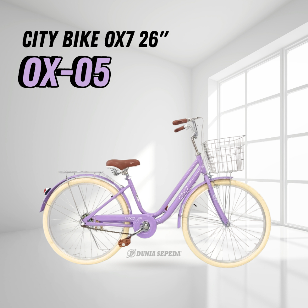 SEPEDA DEWASA PEREMPUAN CTB UKURAN 26 INCH / SEPEDA CITYBIKE DEWASA UKURAN 26INCH OX7