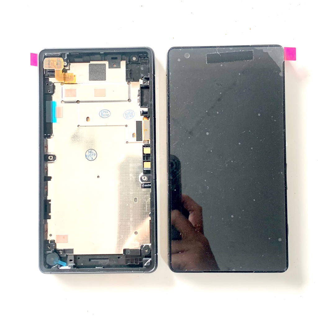 1 SET LCD PLUS FRAME SONY Z2A ORIGINAL COPOTAN
