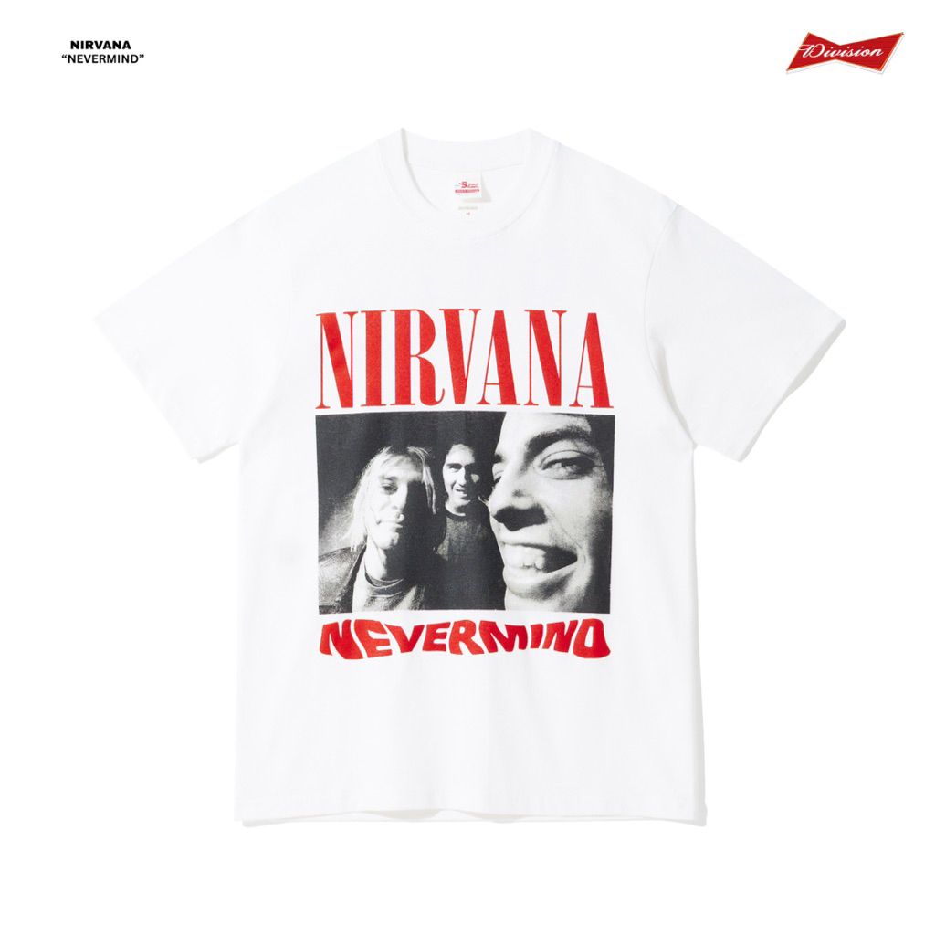 Nirvana - Nevermind Tshirt - White | Baju Nirvana