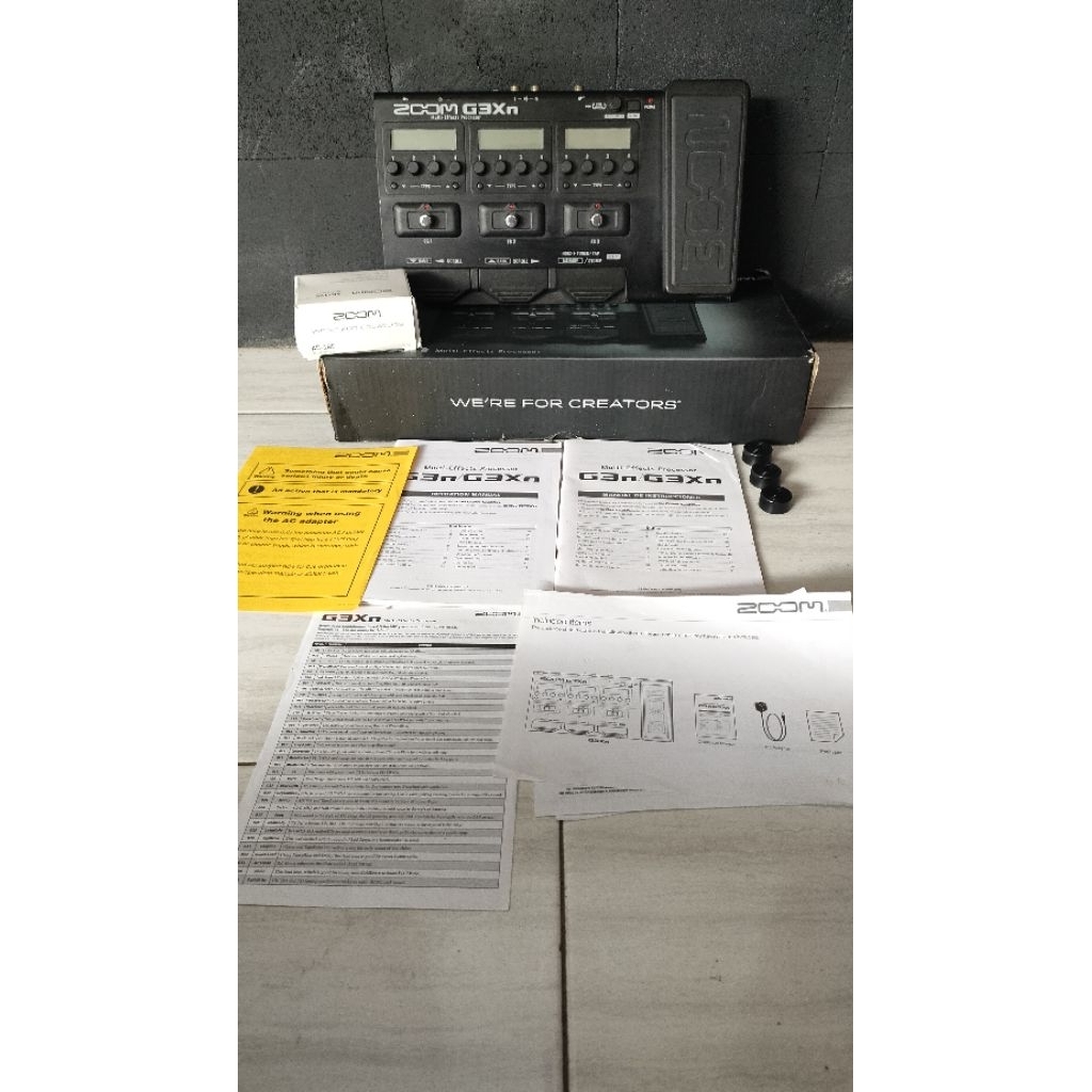 Efek Gitar Zoom G3Xn