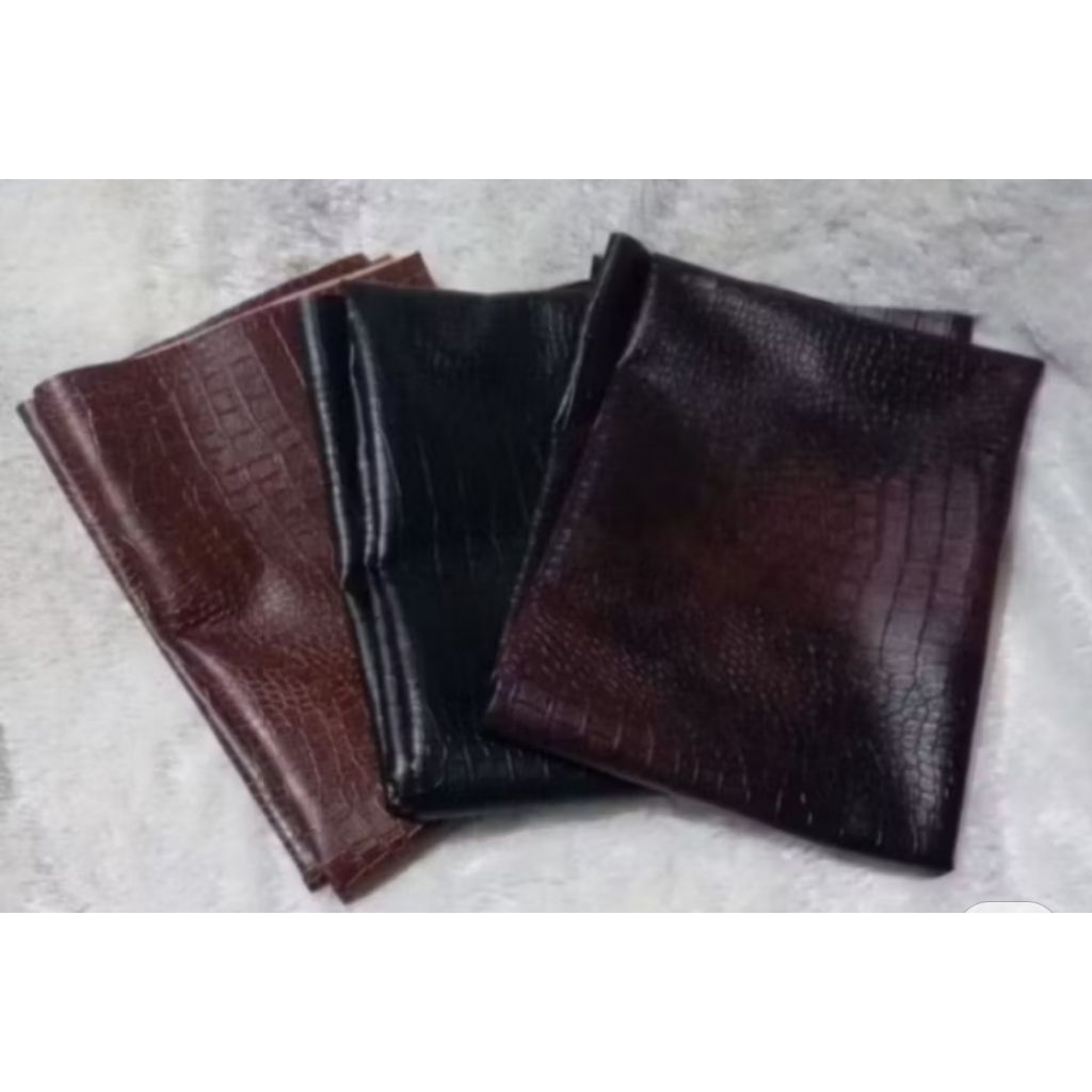 KULIT SINTETIS BUAYA KLASIK/pengiriman roll