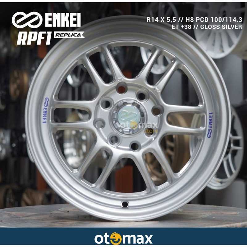 Velg Mobil Enkei RPF-1 618 Ring 14 Gloss Silver