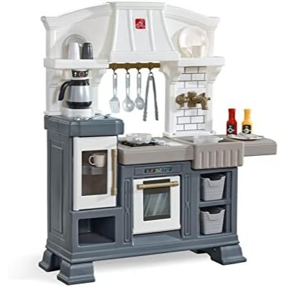 Step2 Gilded Gourmet Kids Kitchen Playset, Indoor/Outdoor Kitchenette