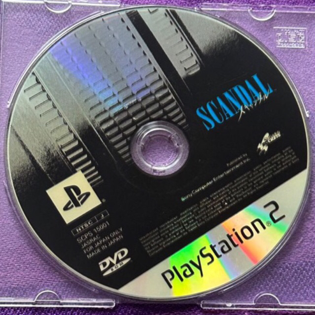 kaset ps2 ori japan scandal