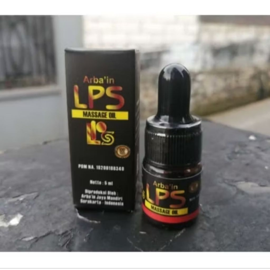 LPS Arbain Oil Minyak Urut Dan Pijat Vital Pria