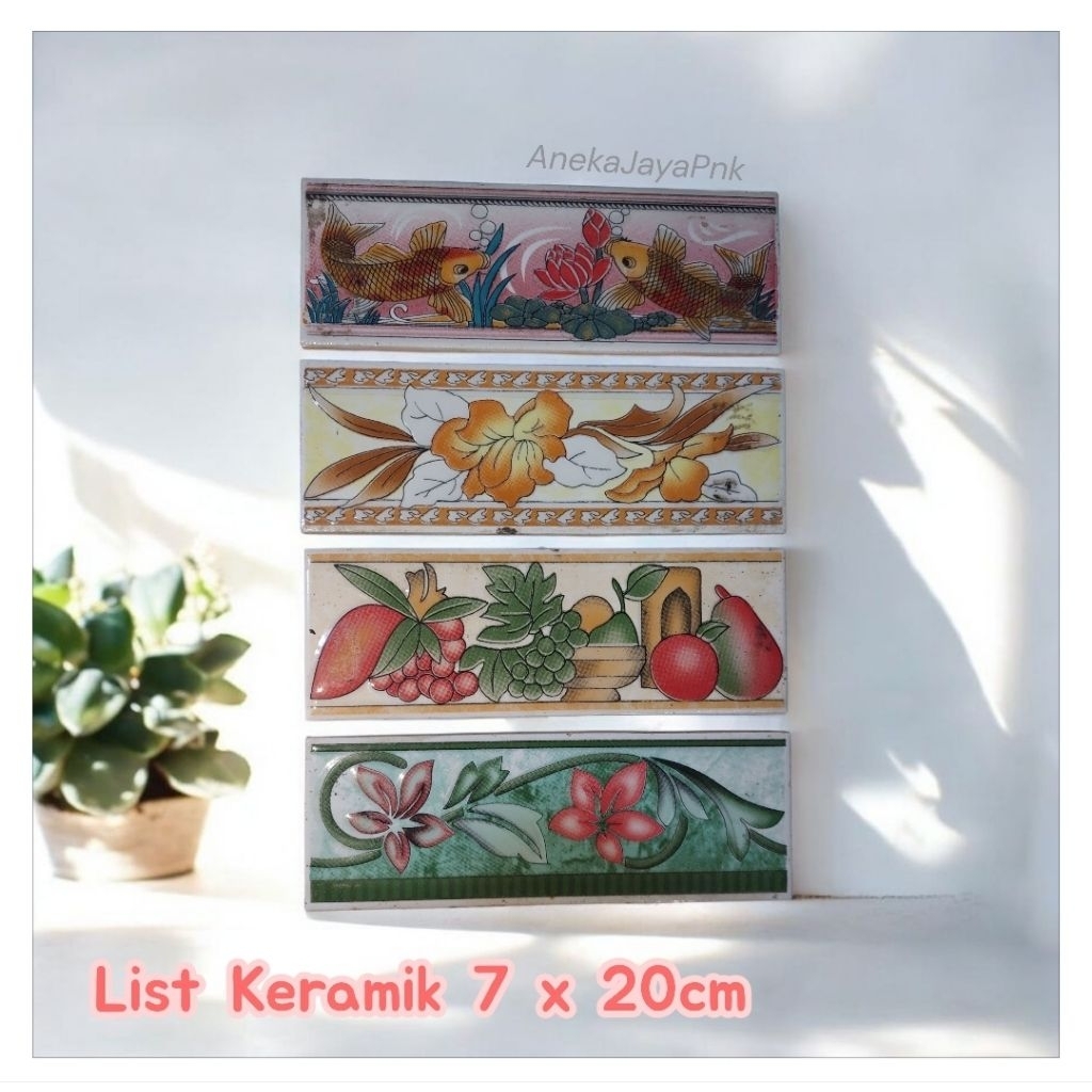 lis / les / List Keramik 20 x 7cm