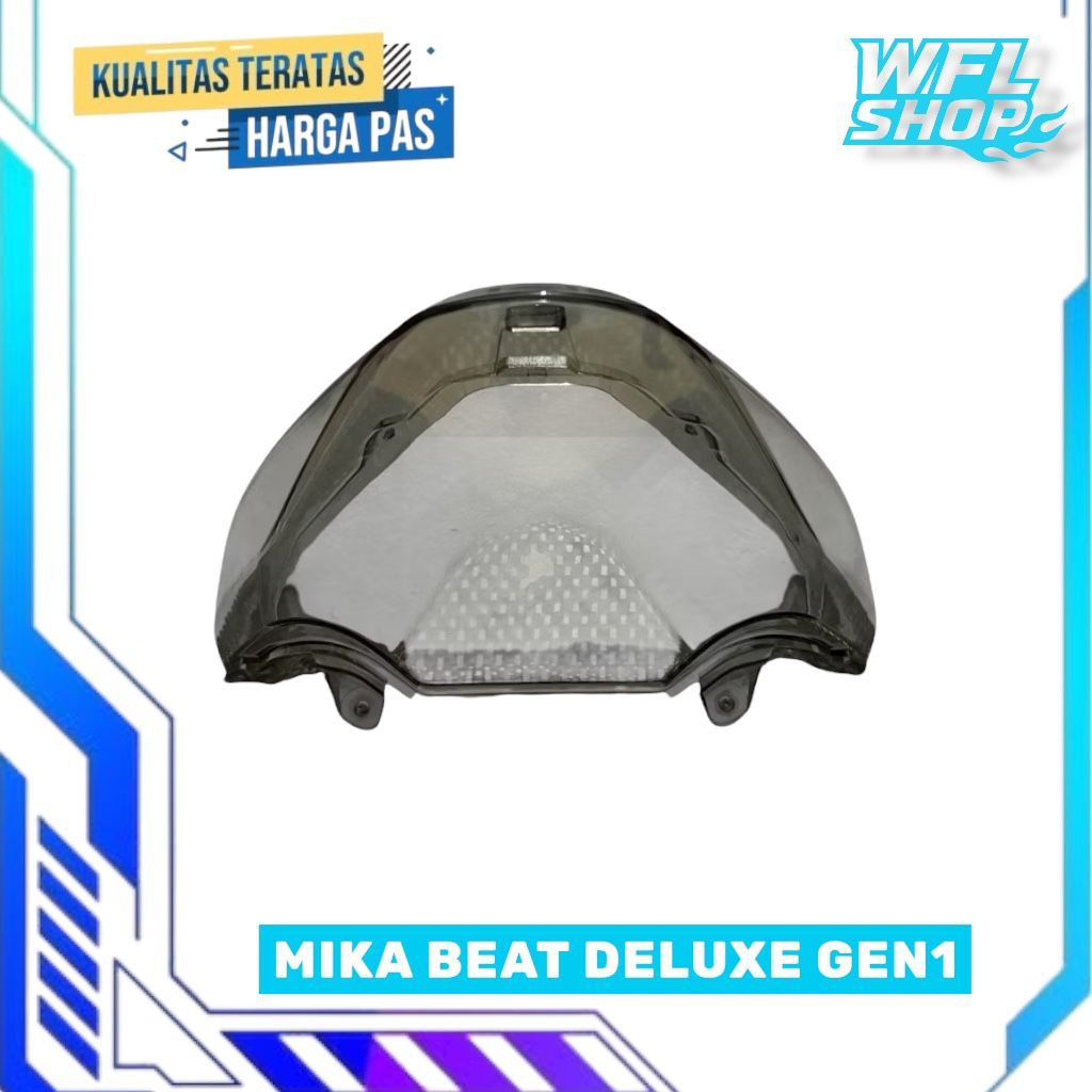 Mika StopLamp Beat Deluxe/Street 2020 Gen 1 Smoke Mika Lampu Belakang Beat NEW Deluxe Street