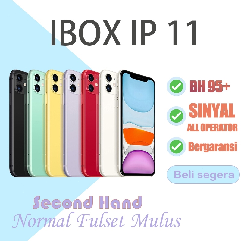 IBOX IP 11 256GB/128GB/64GB GOOD CONDITIONS SECOND LIKE NEW