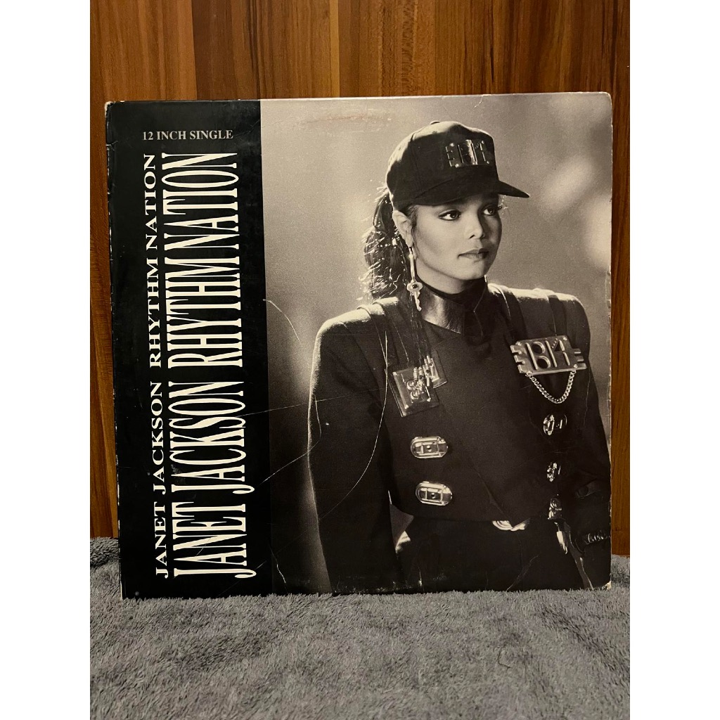 Vinyl Janet Jackson – Rhythm Nation / Piringan Hitam Janet Jackson – Rhythm Nation