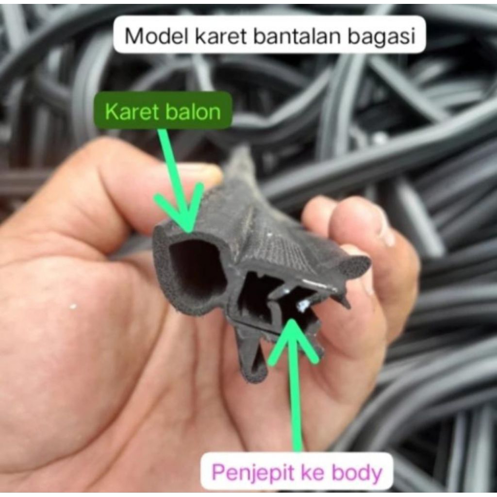 karet pintu bagasi belakang mobil KIA Timor original
