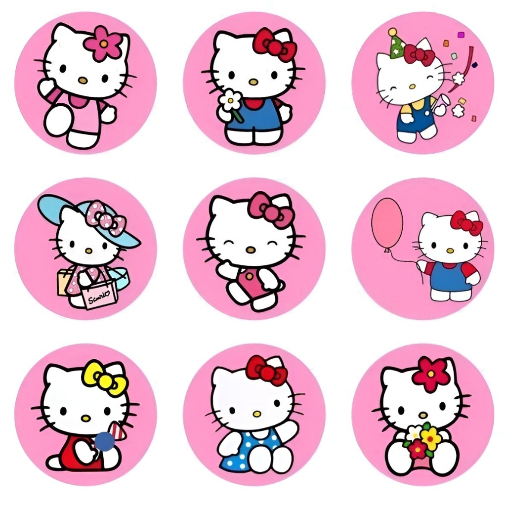 Pin Bros Hello Kitty Lucu | aksesoris hijab hello kitty | Bros Hijab Anak & Dewasa