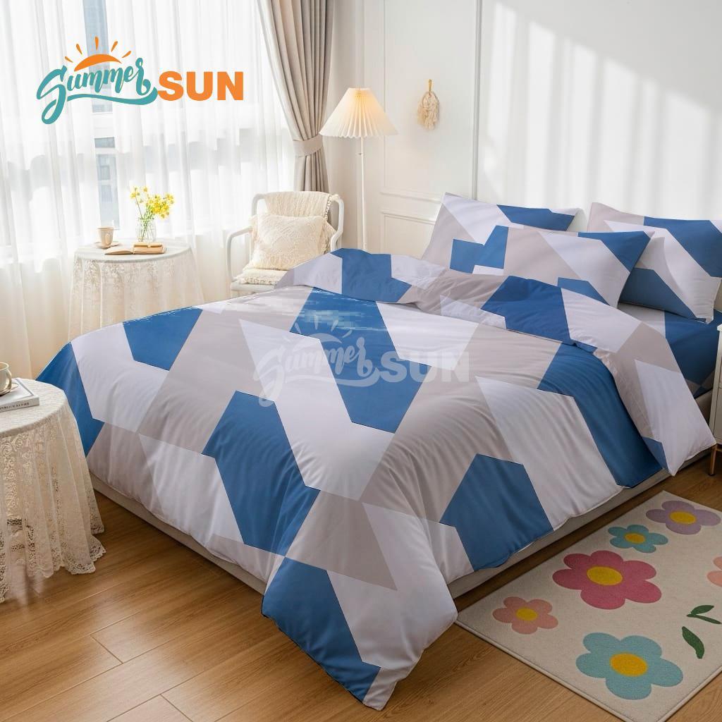Bed Cover Set Moca Block - Summersun09