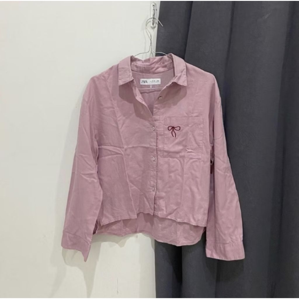 ZARA shirt in pink pl pribadi