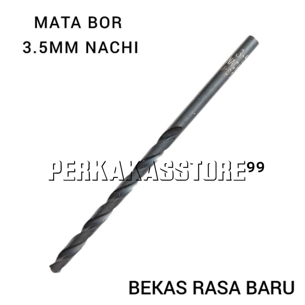Mata Bor Besi Nachi 3.5MM Bor Nachi 3.5MM HSS Bekas