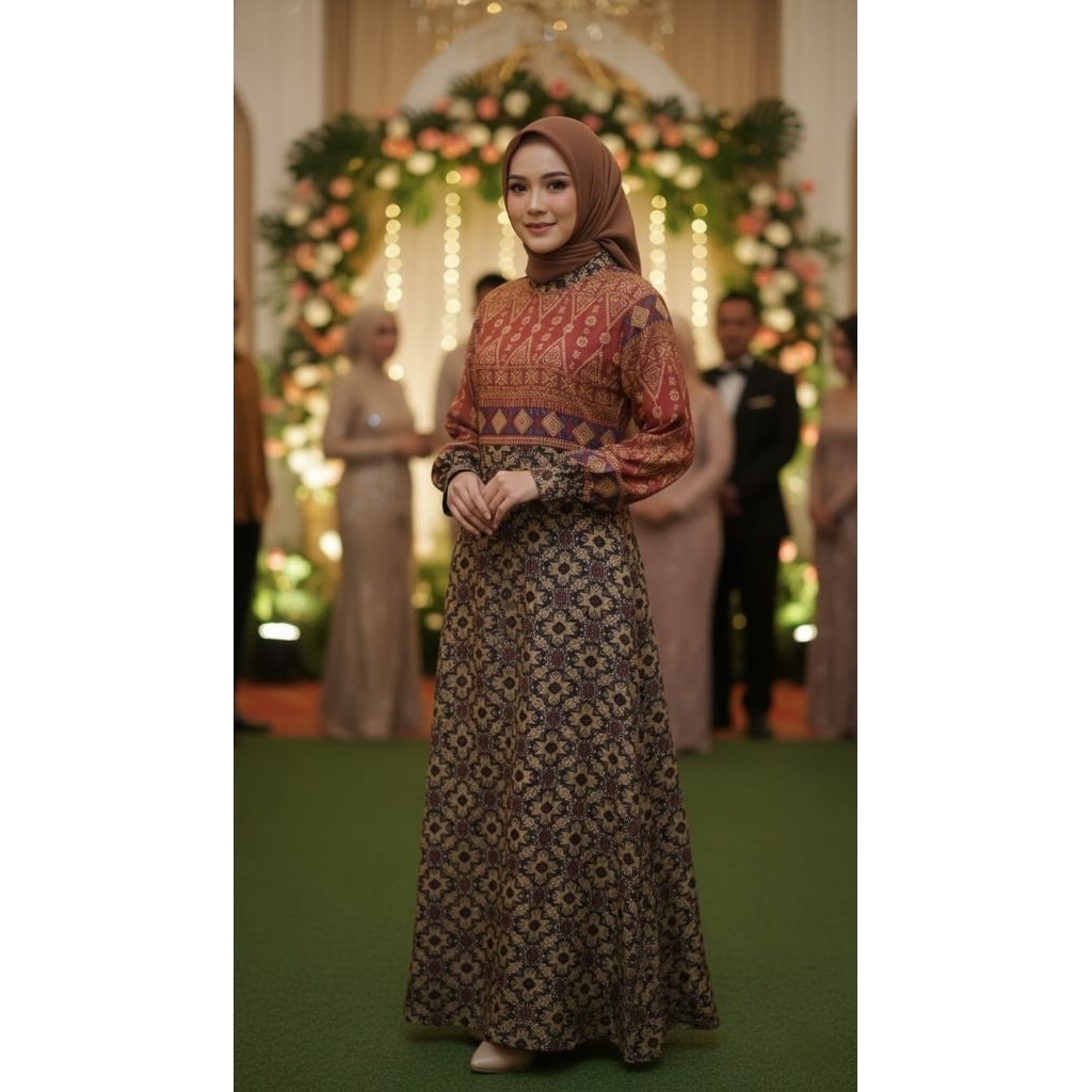 COUPLE GAMIS LUXURY SONGKET