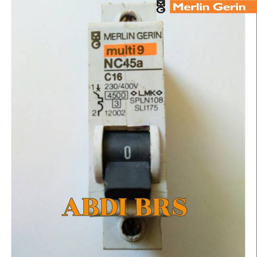 MCB MULTI MERLIN GERIN/1P/C6/C10/C16/C20