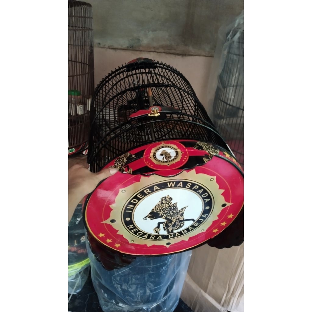 sangkar murai batu no. 3 decal water slide