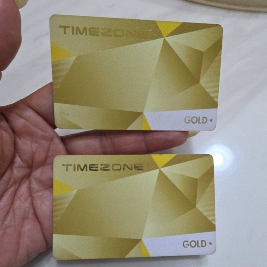 kartu timezone gold