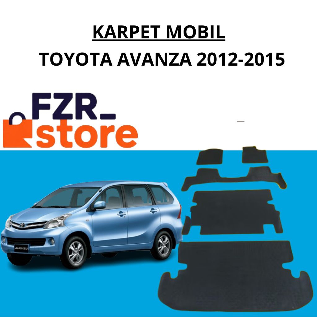 KARPET KARET MOBIL TOYOTA AVANZA 2012/2015