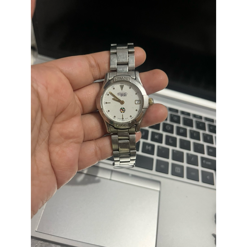 Jam tangan Vintage klasik unik preloved thirft MissoniSport original