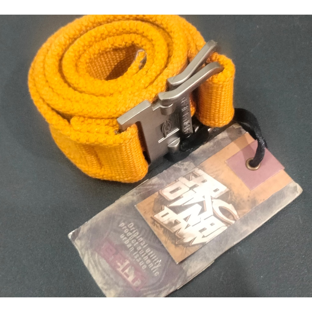 Ikat Pinggang Cardinal Jeans Original Unisex Sabuk Pinggang Kanvas Gesper Import Bahan Kanvas Nilon 