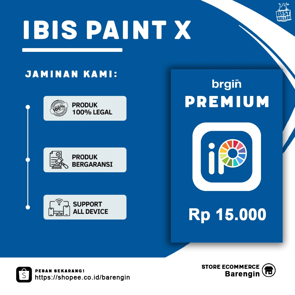 Ibis Paint X Prime Aplikasi Desain Gambar Manga Anime + Sketsa Ilustrasi Lukisan Full Version