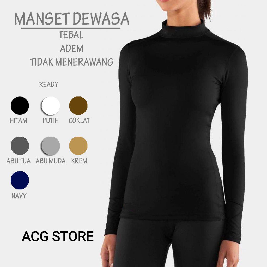 manset baju satuan/kodian ,pria/ wanita ACG STORE