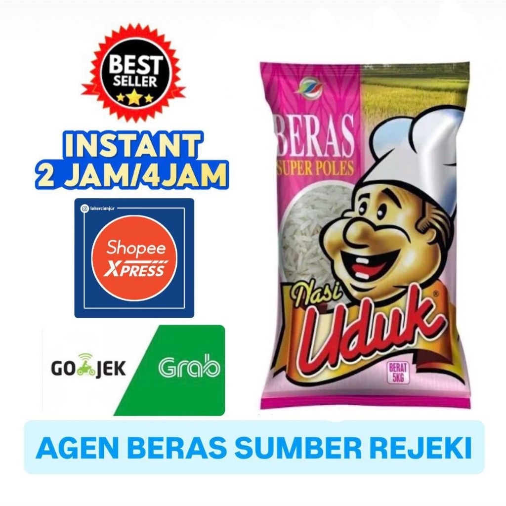 BERAS PREMIUM NASI UDUK 25kg (INSTAN)