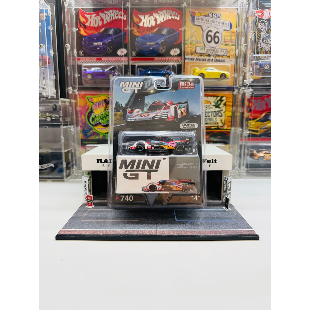 Mini GT No 740 Porsche 963 #75 Porsche Penske Motorsport 2023 24 Hrs of Le Mans Mijo Exclusive