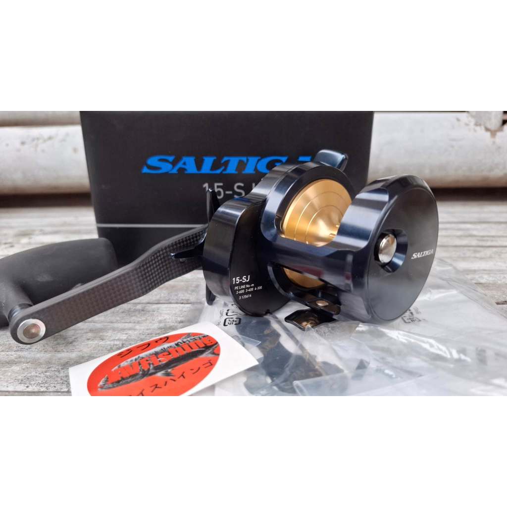 SECOND OVERHEAD OH REEL DAIWA SALTIGA 15-SJ (STIR KANAN)