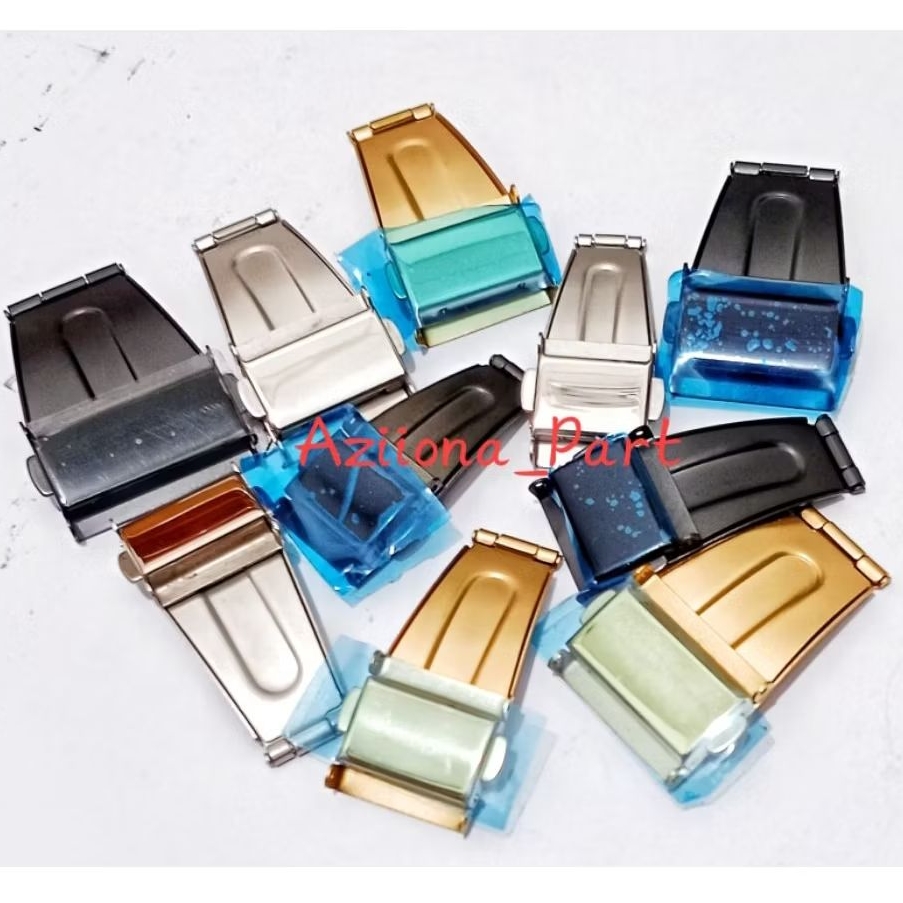 Buckle Stainless Steel Pencetan Rantai Mirage // Pengunci Tali Jam Tangan Rantai Bakel Rantai Mirage